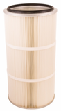 Round 12.8in x 26in Open/Open Dust Collector Cartridge, Spunbond Polyester w/ PTFE Membrane